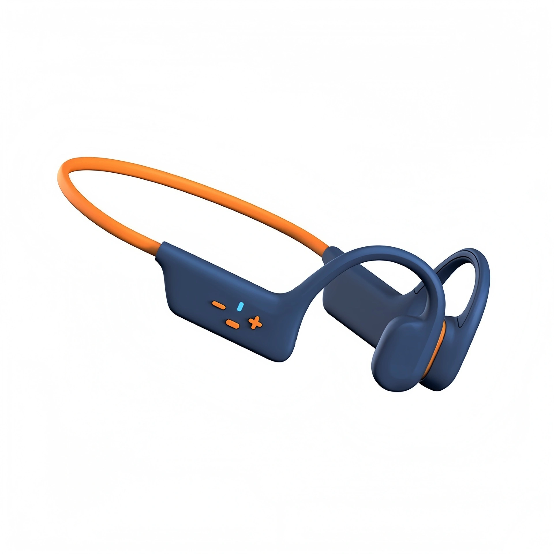 Home DOAHIG bone conduction headphone S7 blue and orange