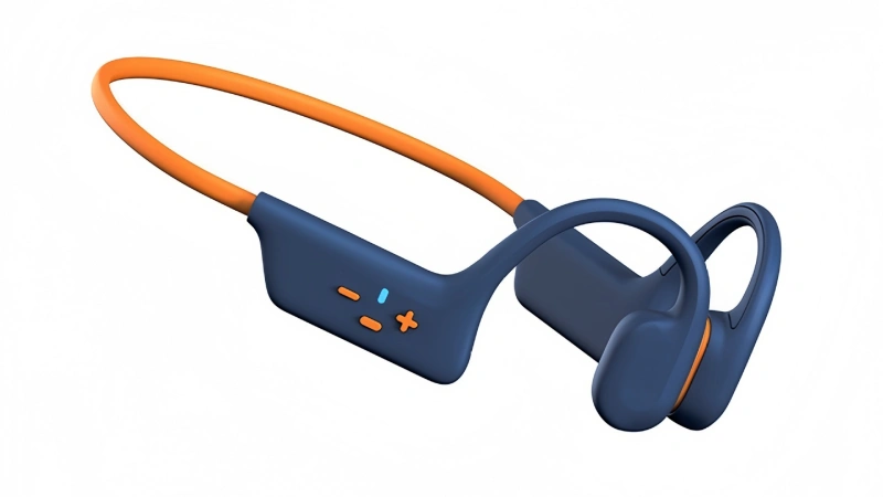 DOAHIG bone conduction headphone S7 blue
